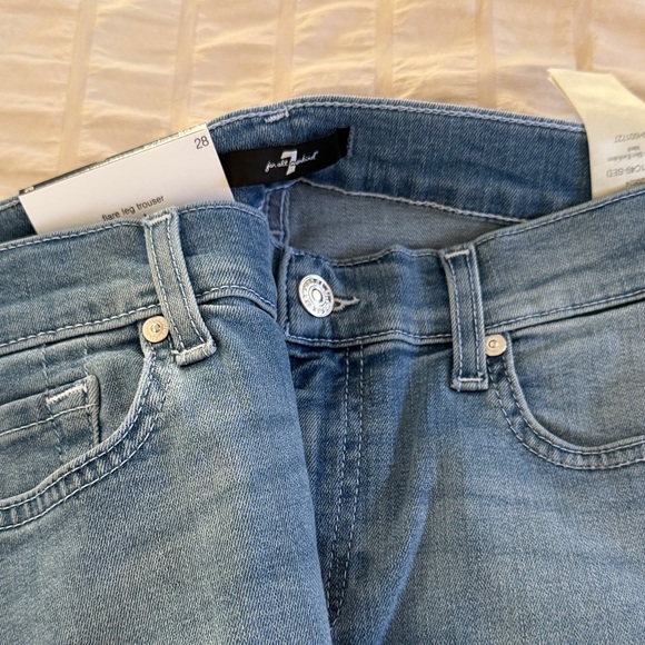 7 For All Mankind Classic Indigo Denim - Picture 3 of 5